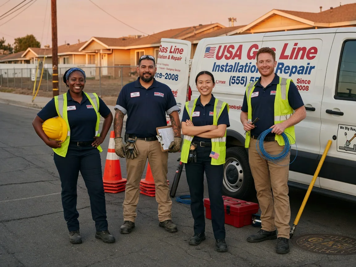 Gas Line Installation company in Exeland, WI